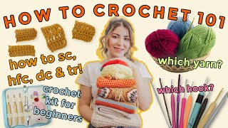 Learn How to Crochet for Absolute Beginners  Brunaticality [upl. by Sheela687]