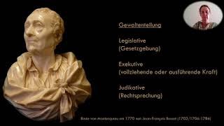 Montesquieu und die Gewaltenteilung [upl. by Ellenod128]