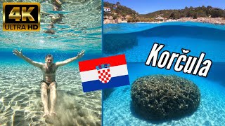 The Best Beaches on Korcula Island  4K UHD [upl. by Lyn362]