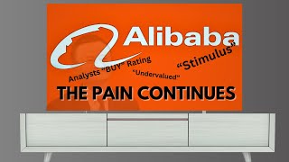 When will the SELLING STOP ON Alibaba BABA Stock [upl. by Osanna]