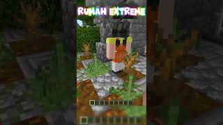 Rumah Safe Extreme game games gaming minecraft minecraftshorts [upl. by Hanselka]