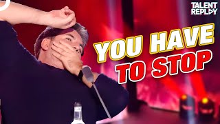 Simons Heart Cannot Take Vardanyan Brothers  Britains Got Talent [upl. by Bronson352]