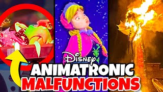 Top 10 Disney Fails amp Animatronic Malfunctions Pt 17 [upl. by Jackelyn664]