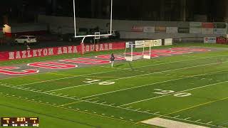 Hazleton vs Wyoming Valley West High School Boys Varsity Football [upl. by Tomi]