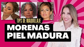 TIPS DE MAQUILLAJE PARA MORENAS PIEL MADURA 👄 [upl. by Magan]