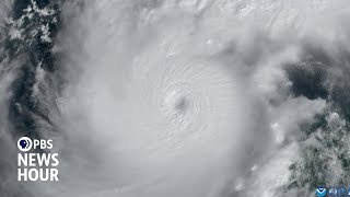 News Wrap Hurricane Milton rapidly intensifies to Category 5 storm [upl. by Scammon]