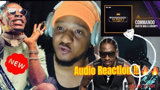 COMMANDO SHATTA WALE amp BOUNTYKILLER Official Audio Reaction 🔥 [upl. by Schaefer]