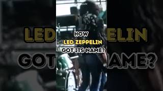 How LedZeppelin Got Its Name Rockbands JimmyPage RobertPlant betterwizer [upl. by Glenine]