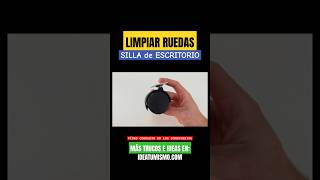 LIMPIAR RUEDAS SILLA de ESCRITORIO [upl. by Chenee]