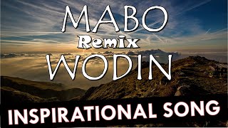 Inspirational song  MABO WODIN REMIX Lyrics Video in english and twi [upl. by Aohsoj]