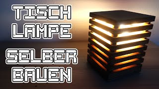 Tischlampe selber bauen ⎮ DIY ⎮ Lets Pfusch [upl. by Ylebmik252]