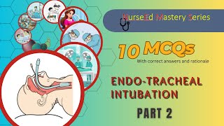 Endotracheal intubation  Part 2  FON Procedures  14  NurseEd Mastery Series [upl. by Gerrard658]