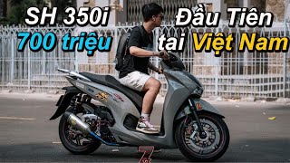 Xem Honda Sh350i Trị Giá 700tr Đang Đua Top Có Gì [upl. by Lune]