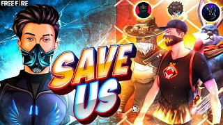 SAVING FF LEJHANDS 😬  GARENA FREE FIRE [upl. by Anipsed]