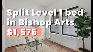 SPLIT LEVEL CONDO FOR RENT in BISHOP ARTS Dallas TX Near Downtown amp Uptown [upl. by Merola]