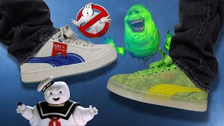 Ghostbusters x Puma Suede XL Stay Puft amp Slimer Edition 🔥 👻 [upl. by Swiercz503]