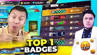 Finally Top 1 in Badges 😱 Unboxing 10000 Booyah Pass Boxes  Tonde Gamer [upl. by Tremaine]