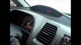 2007 Honda Civic SI  Acceleration 075mph [upl. by Enirhtac]