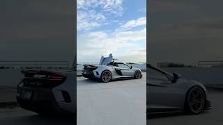 McLaren 675LT Spider Slammed on 12000 Wheels mclaren mclaren675 luxurycars luxurylifestyle [upl. by Anahoj]