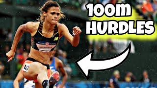 Sydney McLaughlin 100m Hurdles200m comeback  Track And Field 2024 [upl. by Rossuck]