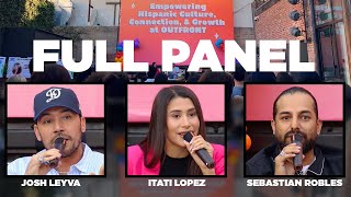 Full Panel Itati Lopez Josh Leyva amp Sebastian Robles Celebrate Hispanic Culture [upl. by Aryam]