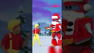 Robot Santas Christmas Gifts With Mini DB  D Billions shorts db [upl. by Nniw]