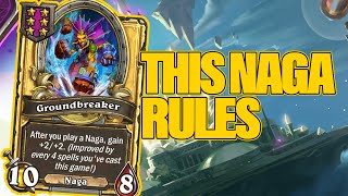 17981793 On Turn 13 This Naga Is Nuts  Dogdog Hearthstone Battlegrounds [upl. by Nicko]