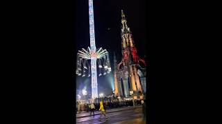 Edinburgh Christmas Market🛍️🎄 🎡Best time of the year [upl. by Euqinot]