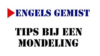 Tips bij een mondeling [upl. by Ferri]