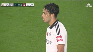 Así jugó HOY Raúl Jiménez vs Brentford 04112024 HD [upl. by Nylime]