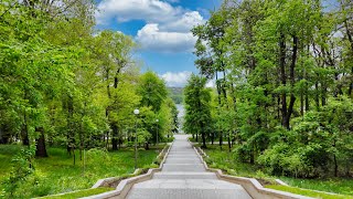 Valea Morilor park walking tour Chisinau [upl. by Llednor]