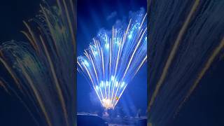 12quot inch 130s Blue Fireworks Fan Cake jeetonfireworks 吉腾12寸130发扇形组合 [upl. by Yenhoj86]