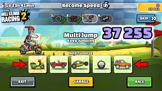 Hill Climb Racing 2  37255 points in BECOME SPEED Team Event [upl. by Annayi]