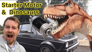 Starter motor problem Vw Golf Mk1 [upl. by Horowitz]