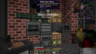 Compressing Osmium  Minecraft Divine Journey 2 ep87 [upl. by Bink]