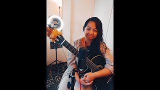 quotAvant toiquot Slimane et Vitaa  Cover  Koloina  Guitares 🎸voix 🎤 homestudio [upl. by Odrude]