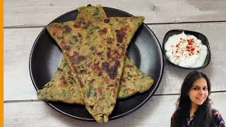 Methi Paratha  Methi Paneer Paratha  Cheese Paratha  Paratha Recipe [upl. by Essirahc]