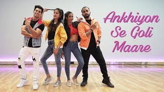 Ankhiyon Se Goli Marey Aadil Khan Choreography ft Tejas dhokeishpreet dhang amp Krutika Solanki [upl. by Oned64]