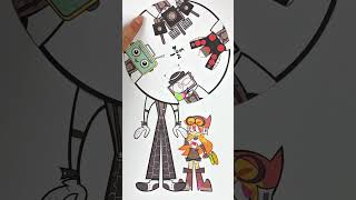 Guess the real face of Mr Puzzle from Puzzle Park shorts art puzzlepark [upl. by Ycak]