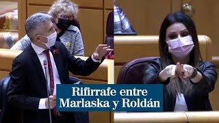 Rifirrafe entre Marlaska y Roldán por el acercamiento de presos de ETA y los Presupuestos [upl. by Ecadnarb]