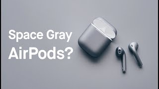 Space Gray AirPods [upl. by Enitnemelc]