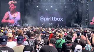 Spiritbox  Holy Roller with vocalist Andrew Dijorio Stay From the Past live at Graspop 2023 [upl. by Gianna593]