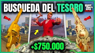 CONSIGUE el HACHA DE PIEDRA REVÓLVER NAVY amp REVÓLVER DE DOBLE ACCIÓN para GANAR 750K en GTA ONLINE [upl. by Dede]