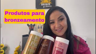 Produtos para Bronzeamento natural recebidos Paty Galvão  BH fitas e Josy colchonetes [upl. by Ronnie]