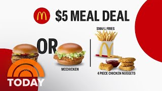 McDonald’s 5 value meal goes on sale amid fastfood wars [upl. by Yentterb]