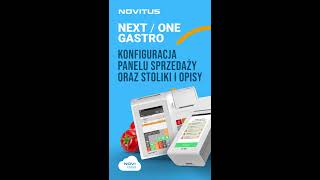 Novitus NEXTONE GASTRO  Konfiguracja panelu sprzedaży oraz stoliki i opisy do zamówień [upl. by Roybn742]