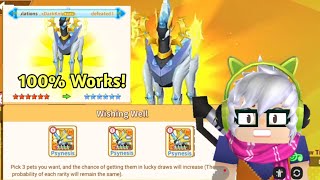 How to get any LEGENDARY pet In Trainers Arena Trainers Arena  Blockman Go [upl. by Ybrad]