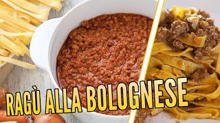 L antica ricetta del RAGÙ alla BOLOGNESE [upl. by Afatsuom]