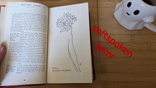 ASMR quotFieldbook of Western Wildflowersquot pt3 softspoken [upl. by Joe]