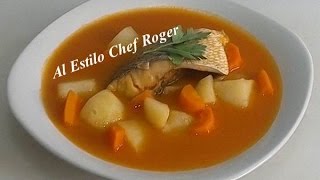 como hacer CALDO DE PESCADO Receta [upl. by Atteuqehs]